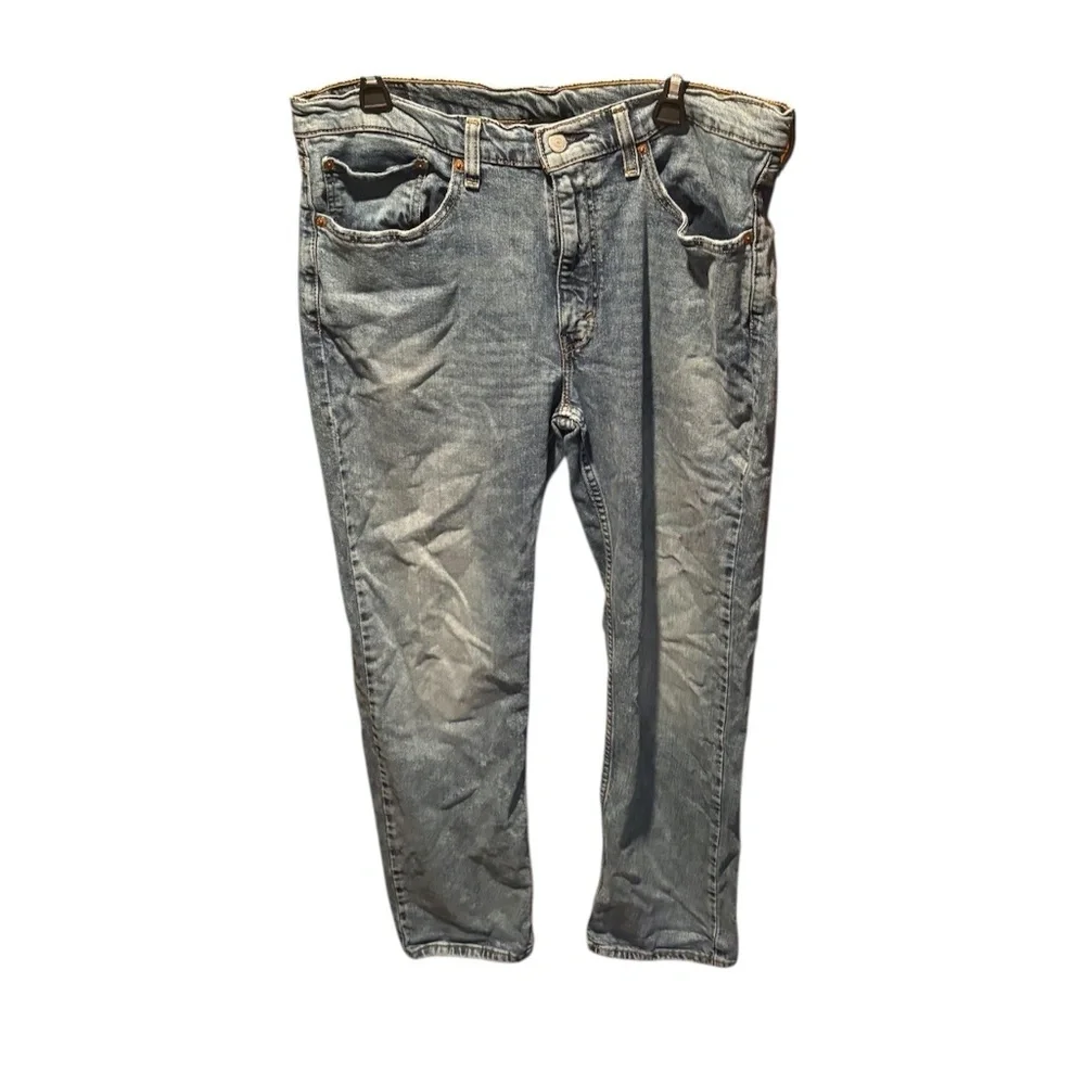 Levi Strauss Mens Straight Fit 514 Jeans Blue 36x30